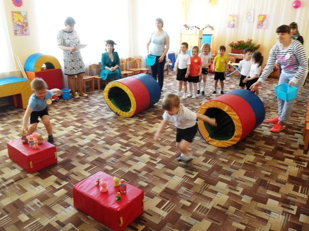 Спортивно-познавательное развлечение «Кошкин дом» в МБДОУ «Детский сад «Тополек»